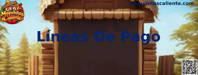 Representación de las líneas de pago y combinaciones de símbolos en los rodillos de una maquinita