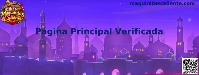 Referencia visual de la Página Principal Verificada de Maquinitas Caliente